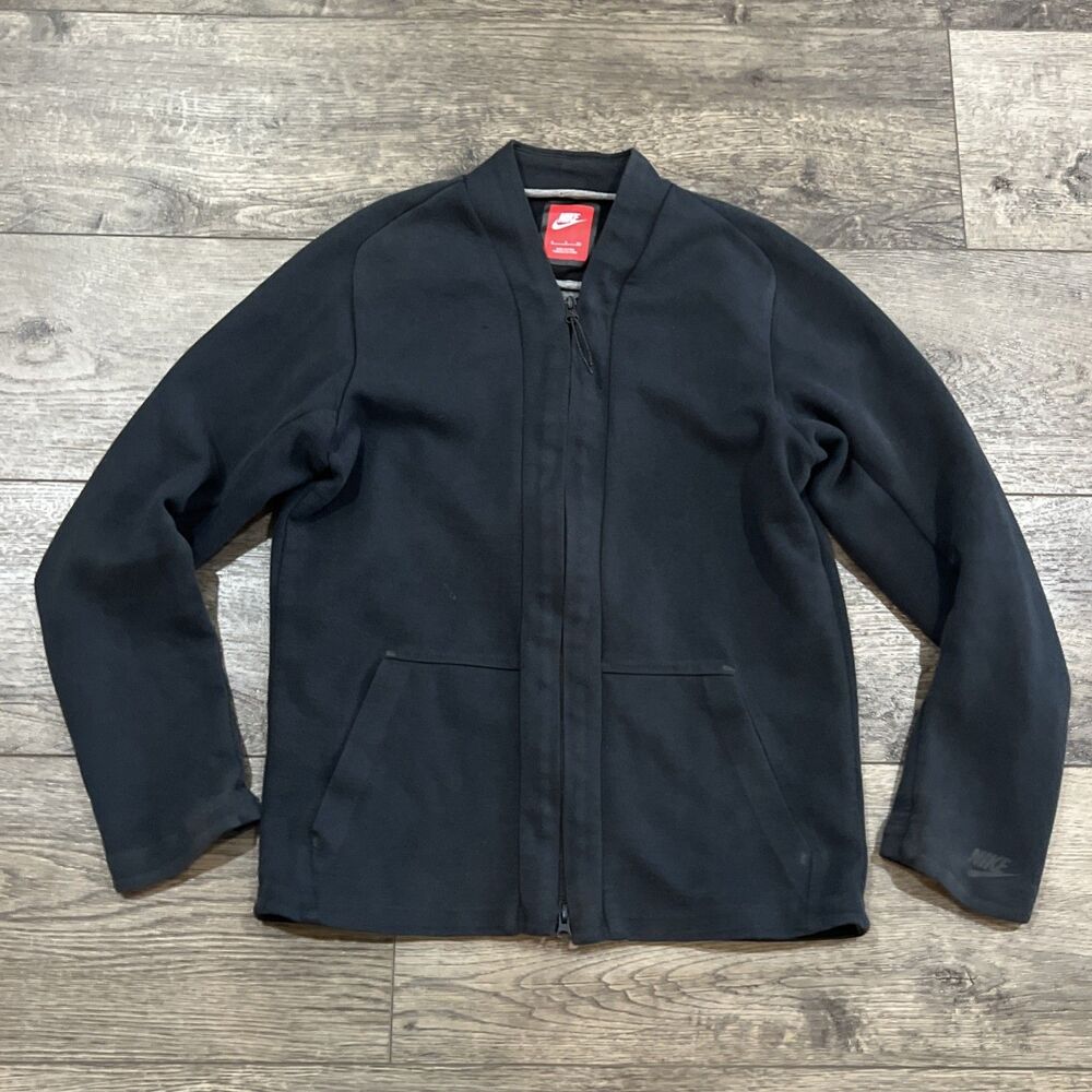 Nike Tech Fleece Cardigan Black size Small Sophisticated YN Edgar Core Swoosh